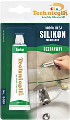 SANITÁRNY SILIKÓN 20 ml, ČÍR - TECHNICQLL
