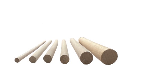Drevená palica Macrame Stick 14 mm 30 cm