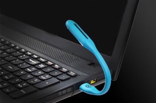 USB LED lampa 1,2W 5VDC 100lm Laptop oranžová, ideálne ako DARČEK