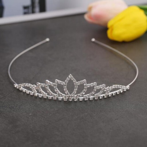 DIADEM TIARA svadobné CROWN zdobenie vlasov spoločenstvo