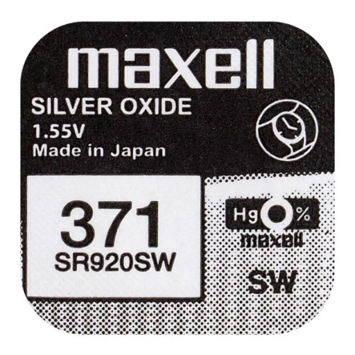 BATÉRIA MAXELL SR9020SW 371