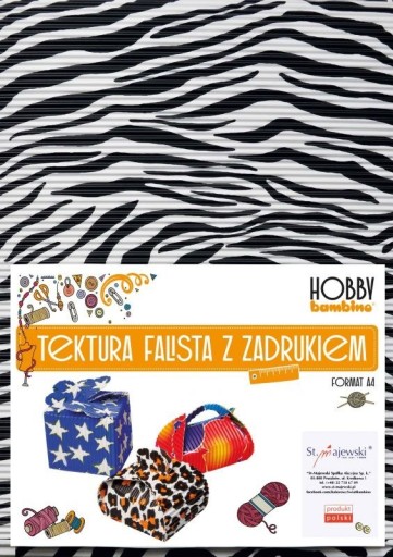 Bambino vlnitá lepenka A4 10 listov s potlačou