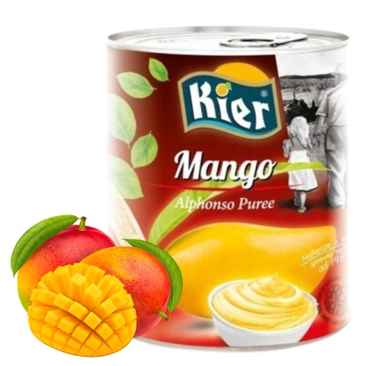 Mangové pyré Alphonso 850g Kier