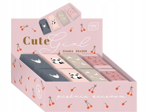 INTERDRUK ERASER CUTE Girl MIX