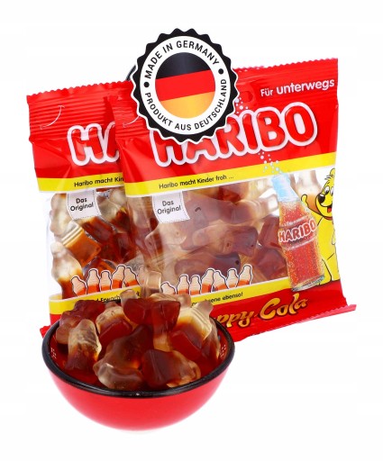 HARIBO Fruit Jelly Bears Happy Cola 100g DE