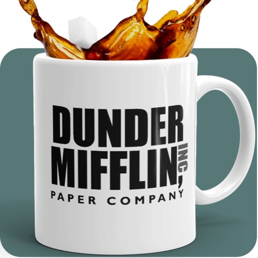 Kancelársky hrnček DUNDER MIFFLIN
