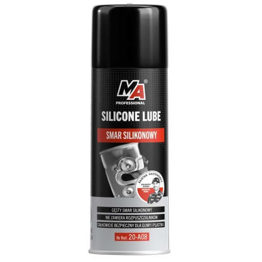 MA PROFESSIONAL HRUBÝ SILIKÓNOVÝ MASTNÝ SPREJ 400ml - 20-A08