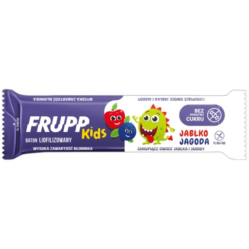 Lyofilizovaná BAR Frupp KID APPLE-BLUEBERRY Celiko