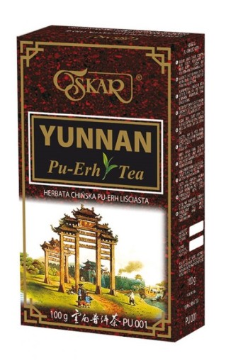 PU-ERH čaj ČERVENÝ PU 001 sypaný list Oskar 0,1 g