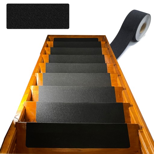 PREMIUM hrubá protišmyková nálepka 60x10 čierna