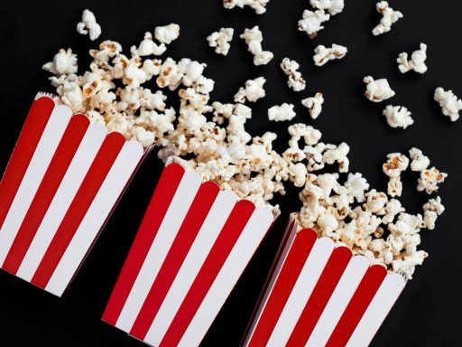 Boxy na POPCORN snacky red piráti x6