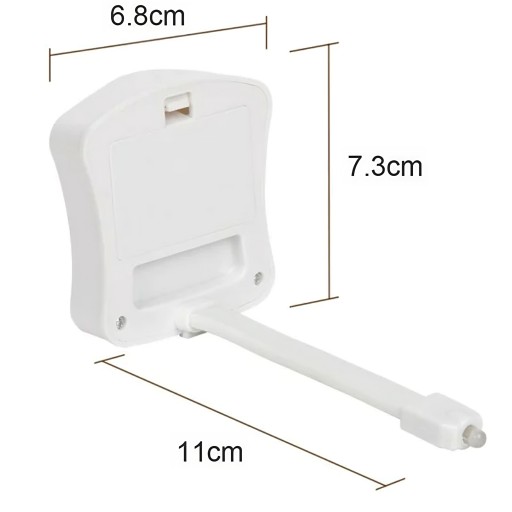 LED LAMPA PRE WC, SENZOR POHYBU A SVETLA