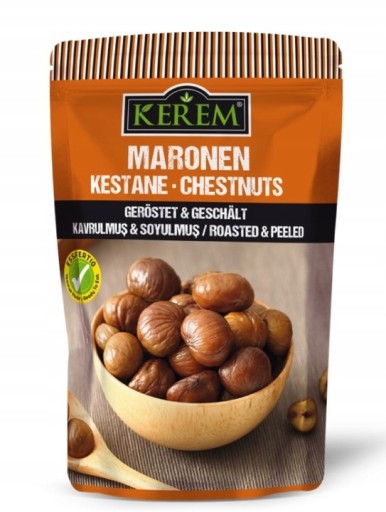 Gaštany pražené bez škrupiny 125g Türkiye