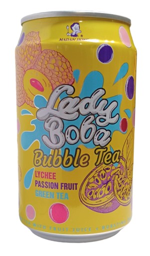 Bubble Tea Liči Mučenka 320ml Lady Boba