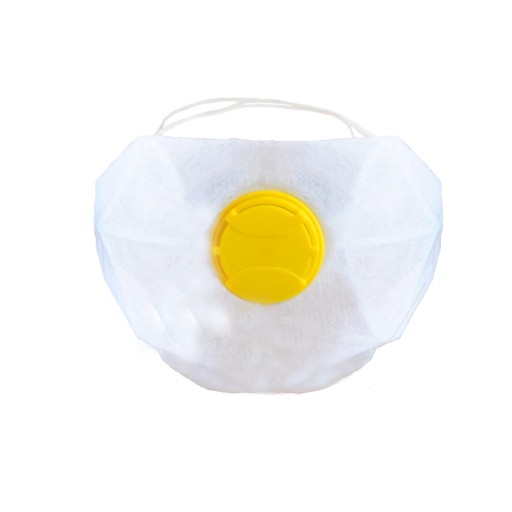 OCHRANNÁ POLMASKA S VENTILOM FFP1 10 KS.
