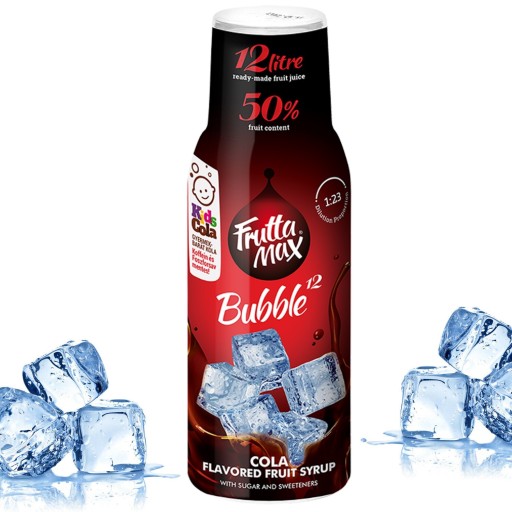 Sirup do Soda FruttaMax Cola karbonizátor 500 ml na 12 l