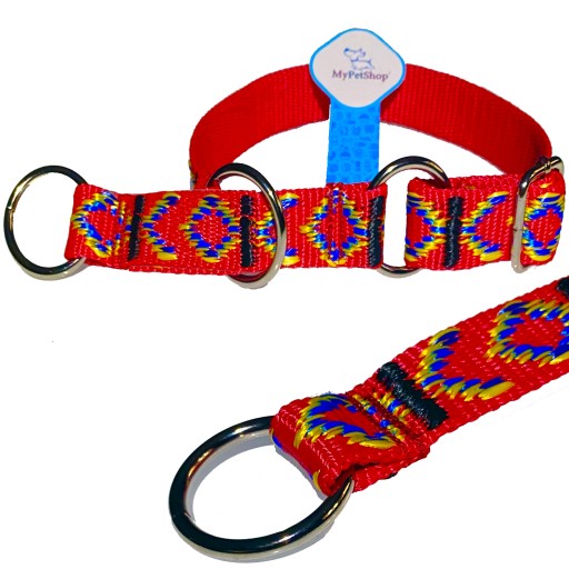 Behaviorálny Clamp obojok pre psa, šírka 25 mm. Plynule nastaviteľné