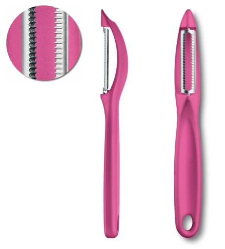 Victorinox 7.6075.5, škrabka, obojstranne pohyblivá čepeľ, zúbkovaná