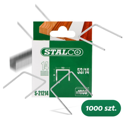 Čalúnnické sponky pre Takera Type 53 14mm 1000 ks