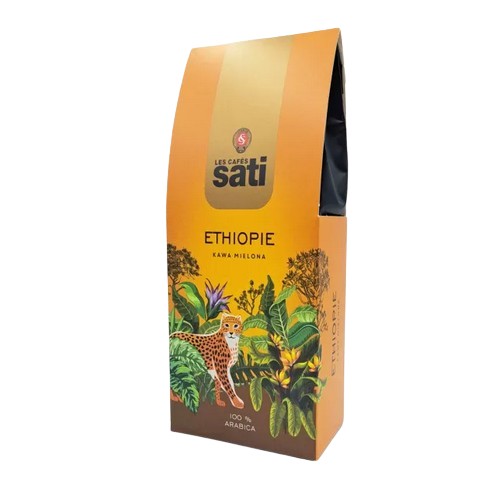 CAFE SATI ETHIOPIE 100% ARABICA MLETÁ KÁVA 250G