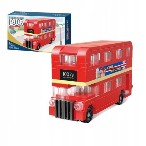 Klocki KLOKSY Dvojposchodový BUS
