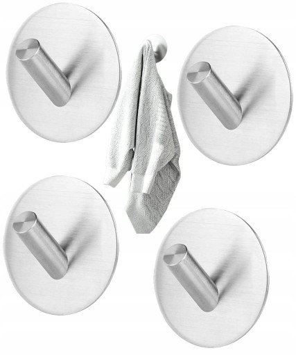 Samolepiace kúpeľňové háčiky x 4
