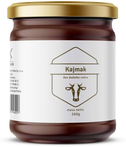 Kajmak Tradičná fudge hmota BEZ pridaného CUKRU s Erytritolovým polderom 260g