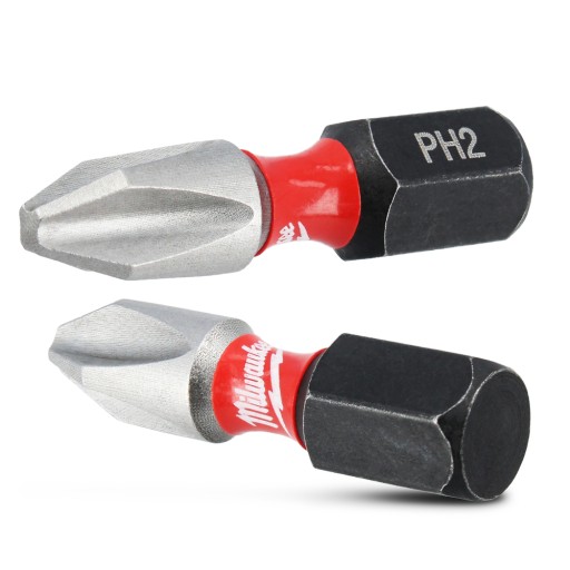 SKRUTKOVAČ PH2 Nárazový bit 25 mm vrták Philips s magnetickým hrotom