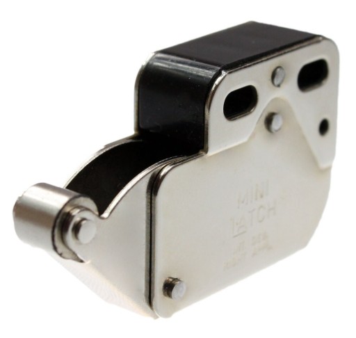 MINI LATCH kovová západka na nábytok PUSH TO OPEN