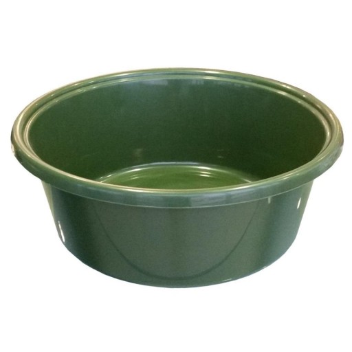 Plastová miska na krmivo pre dobytok a kone, 6l Kerbl Olive