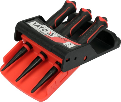 YATO NAIL DIEROVAČKY 125mm 3 ks. 0,8-2,4 mm CRV