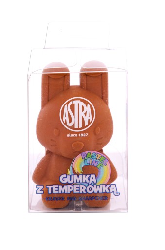 Brúska a guma 2v1 Bunny s ruksakom Astra