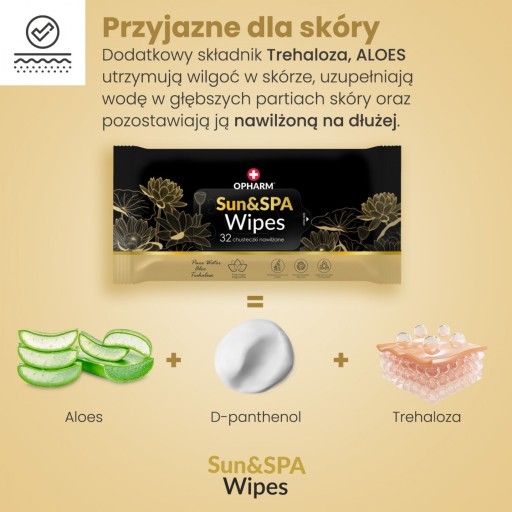 Vlhčené obrúsky OPHARM ukľudňujúce podráždenia