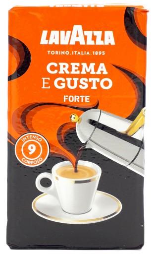 Silná mletá káva Lavazza Crema e Gusto Forte 250 g