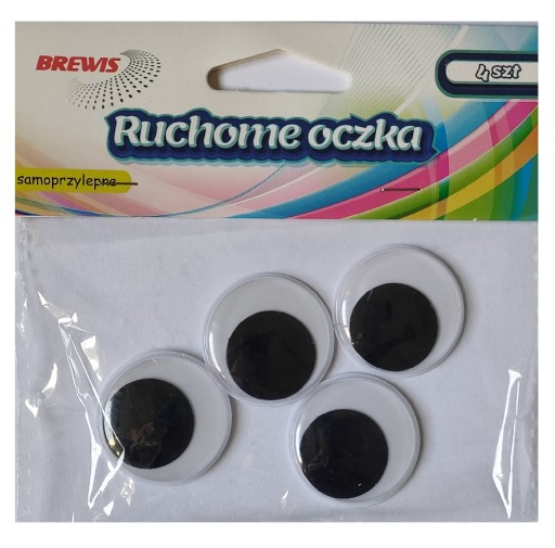 POHYBLIVÉ OČI SAMOLEPIACE RO24 30mm BREWIS