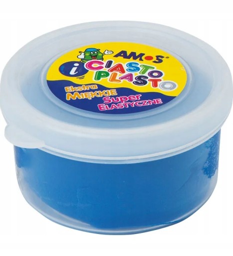 AMOS Cake Plasto 30 g modrá plastová hlina