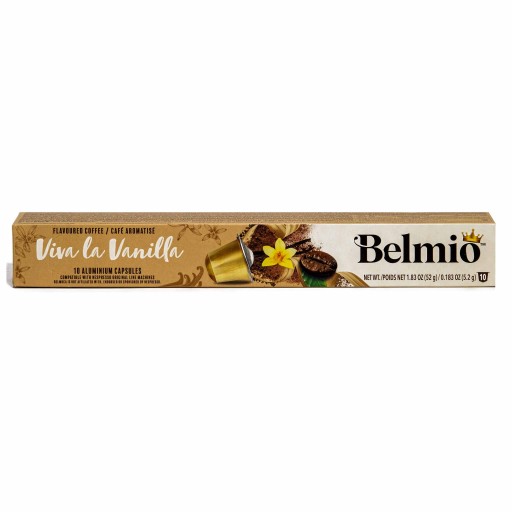 Nespresso Belmio Madagaskar Vanilkové kapsuly 10 ks