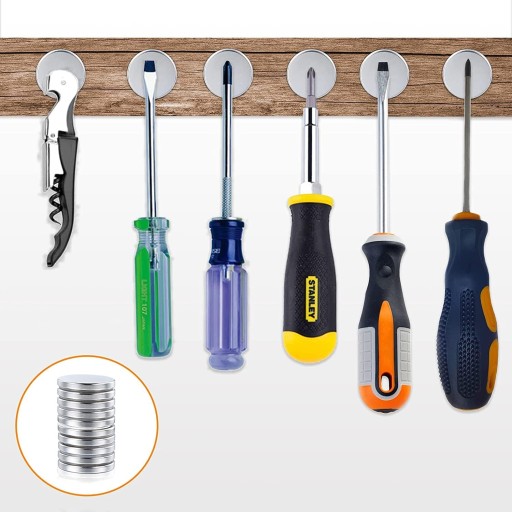 NEODYMOVÝ MAGNET okrúhly VALEC SILNÝ SET MALÉ okrúhle magnety 10ks
