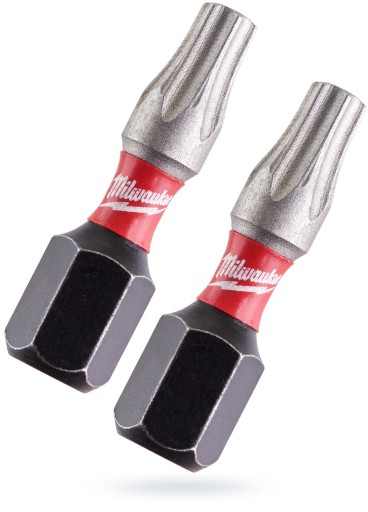 MILWAUKEE SHOCKWAVE BIT TX15 25mm 2ks.