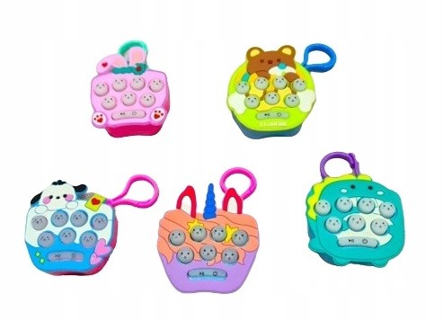 Arkádová hra MINI KONZOLE POP IT Keychain