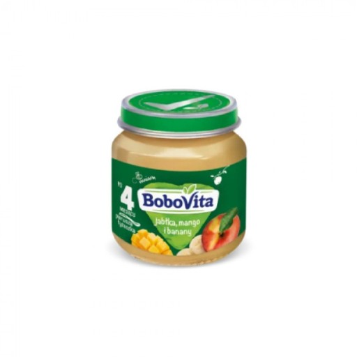 BoboVita dezert jablko, mango a banán - 125g