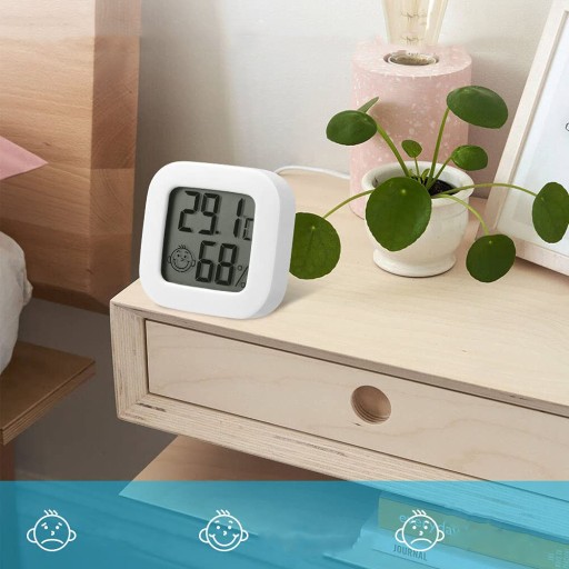 DIGITÁLNY TEPLOMER METEOSTANICA IZBOVÝ HYGROMETER