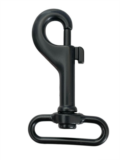 Karabína 30x65mm Čierna pololesklá nehrdzavejúca oceľ