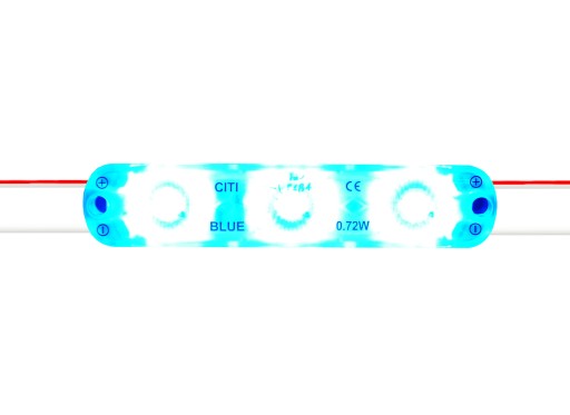 efektívny LED MODUL 12VDC 0,72W epistar MODRÁ