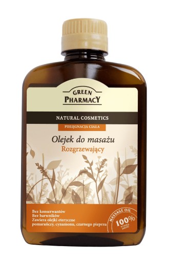 Hrejivý masážny olej Green Pharmacy 200