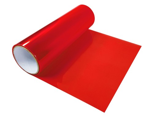 Nálepka Červená fólia ladiace lampy Rozmery 30x100