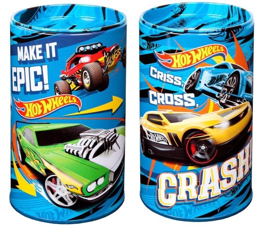 Okrúhle kovové prasiatko Hot Wheels