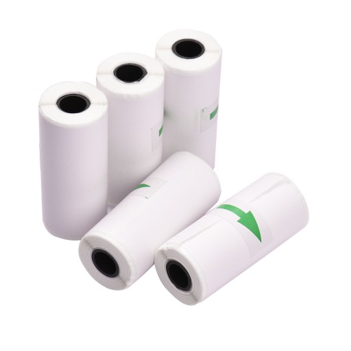 5x samolepiaci termopapier pre minitlačiareň s okrajom