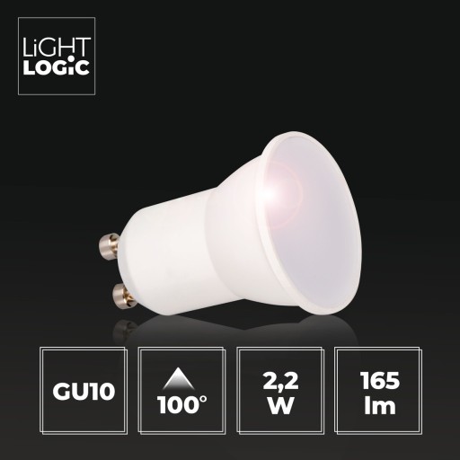 LED svetelný zdroj GU10 2,2W 180lm WW PAR11 tepl