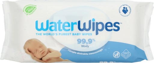 WaterWipes BIO vlhčené obrúsky 60 ks.